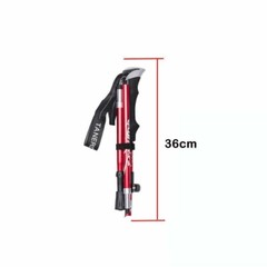 Carbon Fibre Anti Shock Walking Trekking Hiking Stick Pole Alpenstock for Sports