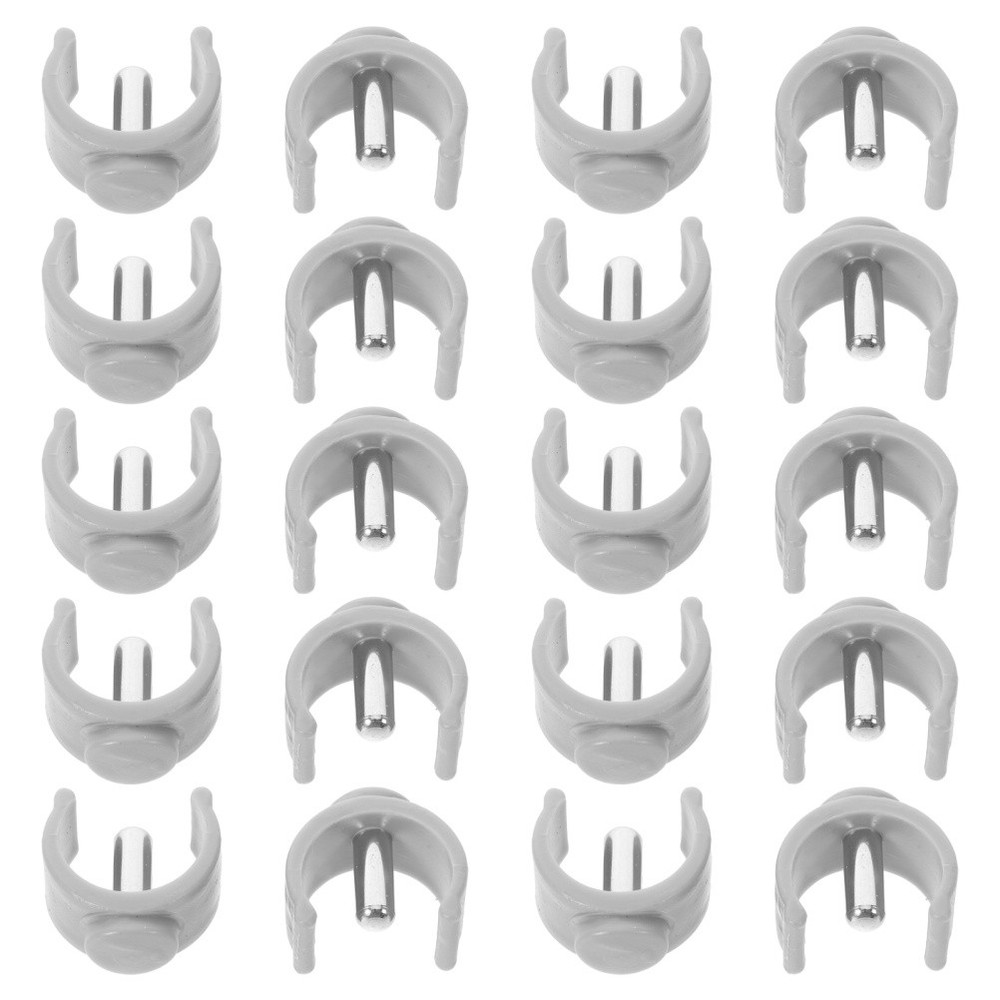 20 PCS Crutch Leg Support Walking Pole Tips Crutches Replacement Ends