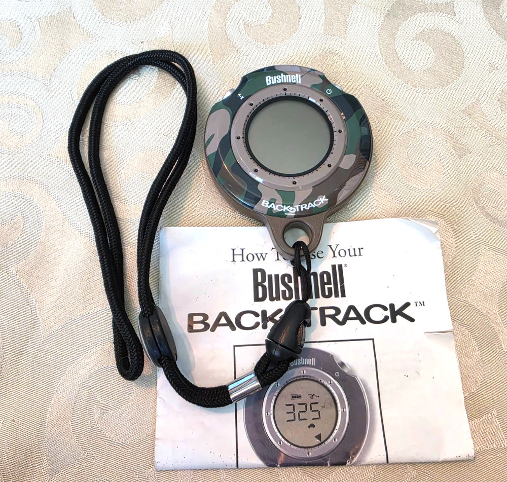 Bushnell BackTrack GPS Personal Device & Compass Hiking Camping