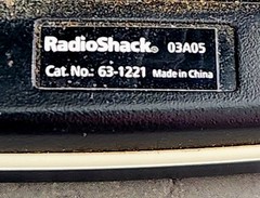Vintage Radio Shack Wayfinder Compass, Suction Cups, Untested Pre-Owned