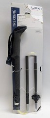 Leki Makalu FX TA 110-130cm Adjustable Trekking Poles Pair – Black/Petrol/Silver