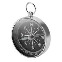 2x (pocket compass hiking explore camping walking survival aid guide 1867