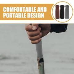 3Pcs Durable Cane Handle Grips Nonskid Crutch Handle Wraps for Elderly Use