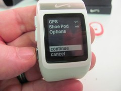 Nike+ Plus Foot Sensor Pod GPS Sport Watch White/Silver TomTom fitness runner -B
