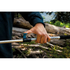 Cascade Mountain Tech Aluminum Quick Lock Trekking Poles – EVA Grip – Pair
