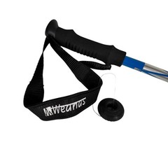 Weanas Silver Blue 1Pc Ultralight Adjustable Folding Collapsible Trekking Pole