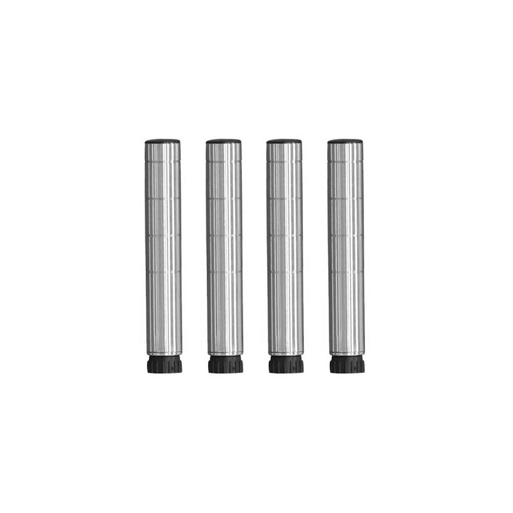 Parts for Luminous pole diameter 25mm Pole (post) 16cm (4 Pieces set) Height 16c