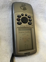 Garmin GPS Map 76CS X W Carry Case -works Euc