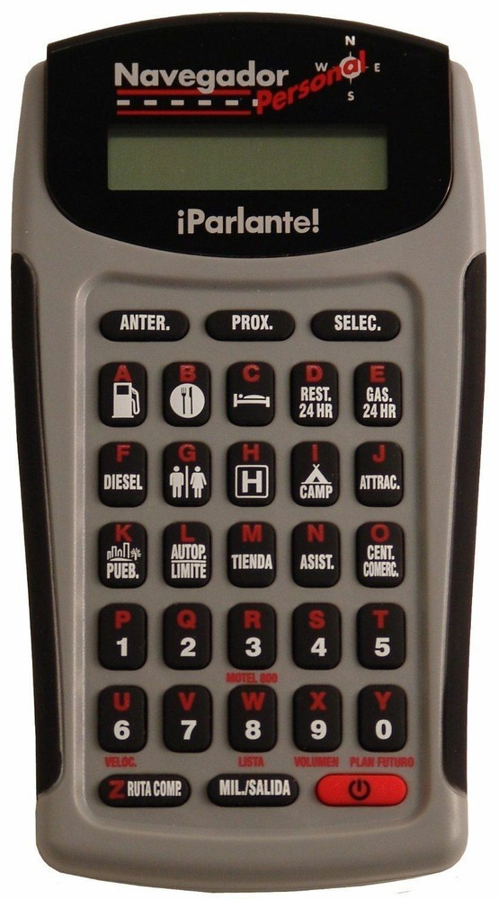 Ultradata 770 Navegador, Personal Parlante (Spanish Language Personal Navigator)