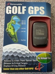 Sonocaddie Golf GPS XV2 With Box Online Courses Complete