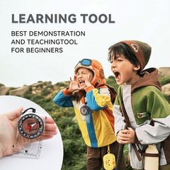 Compass Hiking Survival, Wilderness Survival Compass for Kids- Magnetic Gear …
