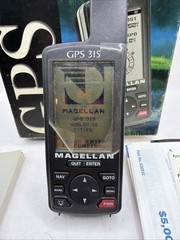 Magellan GPS 315 Handheld GPS Portable Receiver Working Open Box-No Strap