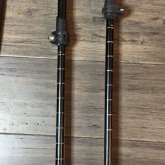 Cascade Mountain Tech Aluminum Trekking Hiking Walking Poles Set 110-135CM
