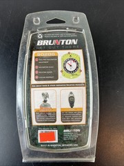 Brunton Map Compass 9020G with Optic Green Baseplate Declination Adjustment. NEW