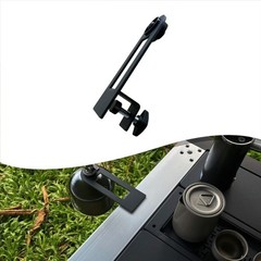 Table Edge Clamp Aluminum Alloy for Outdoor Cooking Stove and Gas Canister
