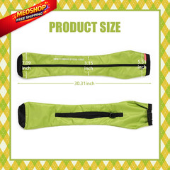 Chris.W Portable Trekking Pole Carrying Bag Storage Pouch with 28″, Green