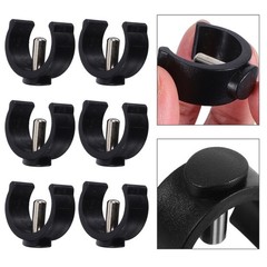 10pcs Walker Tube Crutch Pin Locks Plastic Walking Sticks Canes Clamps