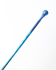Solid Titanium Walking Cane — Handcrafted