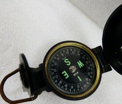 VTG Engineer Lensatic Compass Pocket size black Make in Japan
