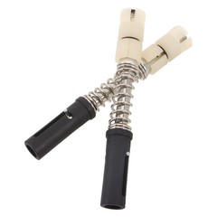 2 Pcs Hiking Trekking Pole Parts Cane Fitting for Poles Expansion Tube