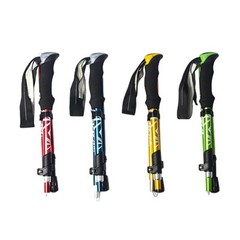 Fold Trekking Pole Camping Portable Walking Hiking Stick