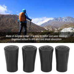 Pole Tip Protectors Pole Tips 4pcs For Hiking Poles