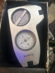 Suunto Tandem Clinometer Compass KB-14/360R Sight Survey Tool With Case & Strap