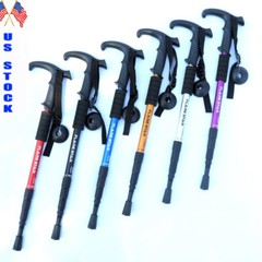 Cane Walking Stick Adjustable walking Aluminum Collapsible Travel Hiking