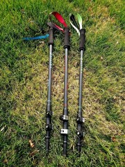 KILIMA Carbon Fiber Trekking Pole 3-Section ST01 2pcs