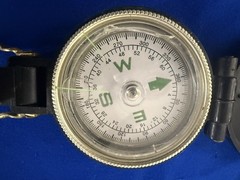 1960’s VINTAGE ENGINEER DIRECTIONAL COMPASS W/ BRASS HOOK