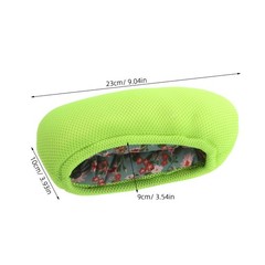 2Pcs Durable Cotton Underarm Crutch Cushions Light Green Comfortable Padding