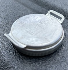 Vintage Silva Globe Trotter Aluminum Wrist Compass, 62, Patent 2136970, Sweden