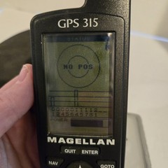MAGELLAN 315 Portable GPS Navigator Boating Fishing Hunting Hiking W Case Works