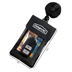 DRIPAC Floating Waterproof Car Key FOB Case Wallet Dry Bag Waterproof Black