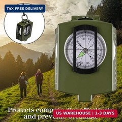 Compasses，Hiking Compass for Survival with ，Waterproof Durable and Pocket-SizedT