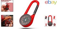 Lightweight Keychain Compass for Camping and Fishing, Portable Navigation Tool