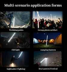 The New LED Illuminated Hiking Poles Launched in 2026 Are Suitable for Night Hik
