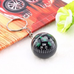 Ball Keychain Compass Quick Response Camping Travel Mini Survival