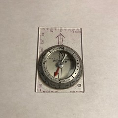 Vintage Liquid Free Dry Silva System Pocket Compass La Porte Indiana Directional