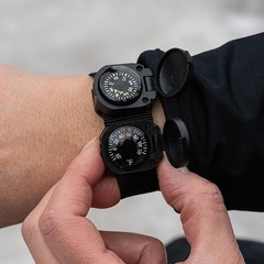 Armarmour 3 – Shielded Wrist Compass and Thermometer Combo with Rugged Tactical