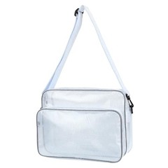 15.7 Inch Clear Tool Bag – Anti-Static PVC Material, Dustproof and White