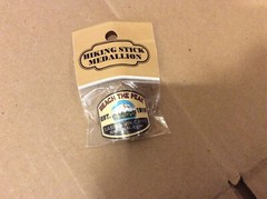 Lassen Volcanic National Park Walking Stick Medallion – California Souvenir