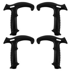 4pcs Walking Sticks Handle Grip – Cane Handle Replacement – Ergonomic T Shaped