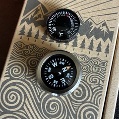 Prometheus Design Werx – PDW – Watch band Compass 2.0 W/Thermometer – TiP