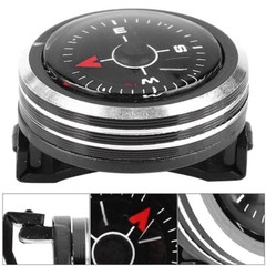 Mini 25MM Watch Wrist Strap Pocket Compass Outdoor Hiking Camping Survival Tool