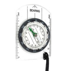 Transparents Baseplate Compasses Durability Acrylic Compasses Map Rulers