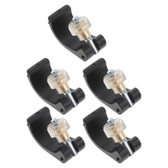 5Pcs Nylon Hiking Pole Lock Buckles Durable Quick Adjustment Clips for Canes