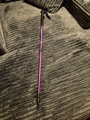 The Fit Life Duralumin Trekking Poles (Purple) Single Stick