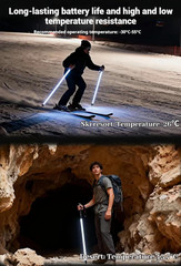 The New LED Illuminated Hiking Poles Launched in 2026 Are Suitable for Night Hik