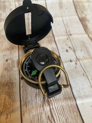 Compass Liquid Filled Map Directional Pathfinder Engineer Survey Maps Reader
